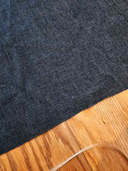 Photo of free Navy upholstery fabric 90" × 56" (Capitol Hill, DC) #1