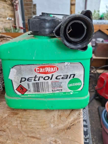 Photo of free Spare petrol can (Crookes S10) #1
