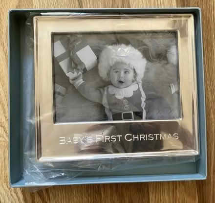 Photo of free Baby's First Christmas photo frame (Lakewood Village) #1