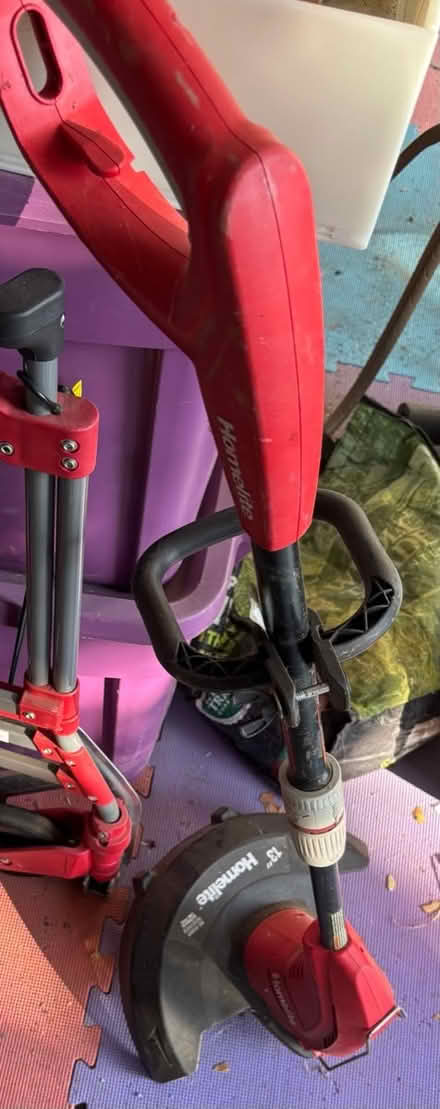 Photo of free Homlite 13” plastic grass strimmer (Spartan keyes) #1