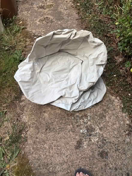 Photo of free Adult inflatable chair - light grey (Lemsford AL8) #2