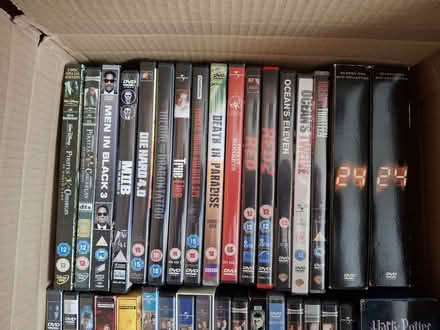 Photo of free Box of various DVDs (Murrow) #1