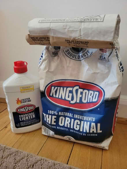 Photo of free Charcoal + lighter fluid (Cathedral Heights) #1