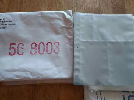 Photo of free Plastic negative holder sleeves (Clinton Hill) #1