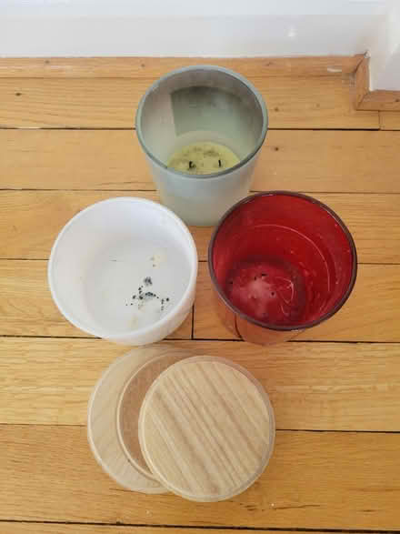 Photo of free Empty candle jars w/ lids (Cathedral Heights) #2