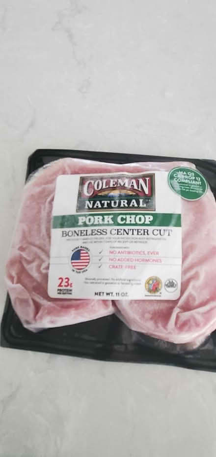 Photo of free Boneless pork chops (Springfield - Scenic Hills) #1