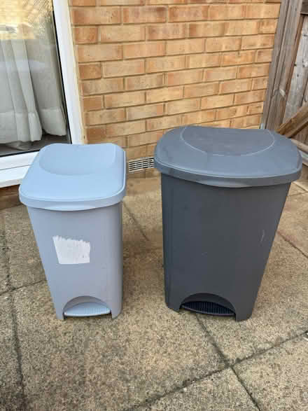 Photo of free Pedal bin x2 (Newton Leys) #1