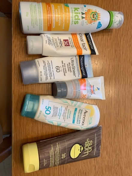 Photo of free Sunscreen (St. Clair & Victoria Park) #1
