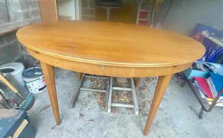 Photo of free Wooden dining table, extendable (Aberdeen AB15) #1