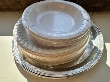 Photo of free paper plates, bowls & foil platters (Shepton Mallet BA4) #1