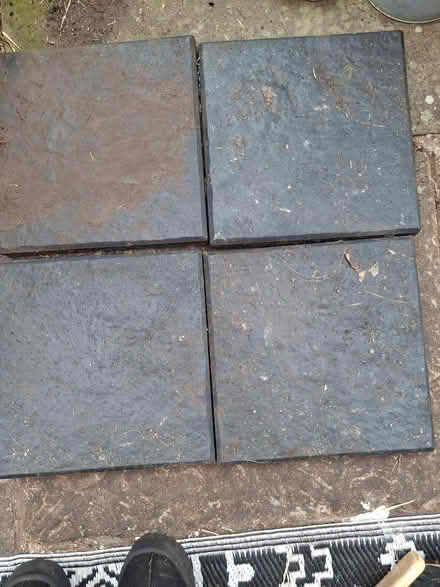 Photo of free 4 plastic outdoor stepping stones (Crookes S10) #1
