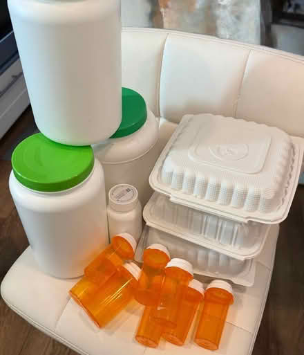 Photo of free Miscellaneous clean containers (Near 4 corners in Concord) #1
