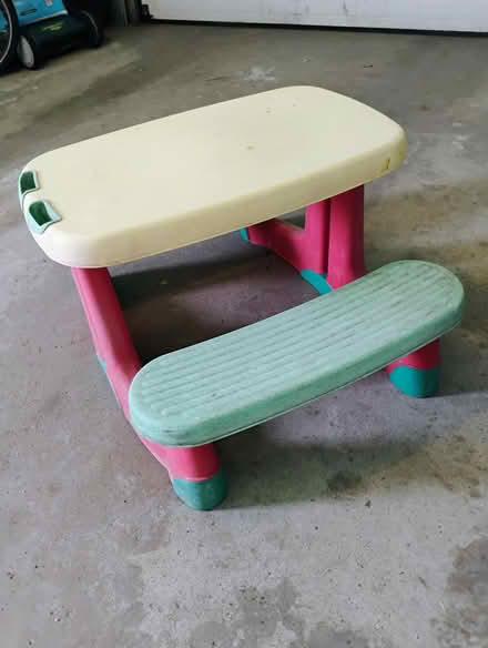 Photo of free Kids outdoor picnic table, Westvale (Westvale, Waterloo) #1