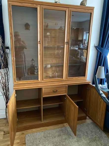 Photo of free Display case cabinet (Hayling Island PO11) #1