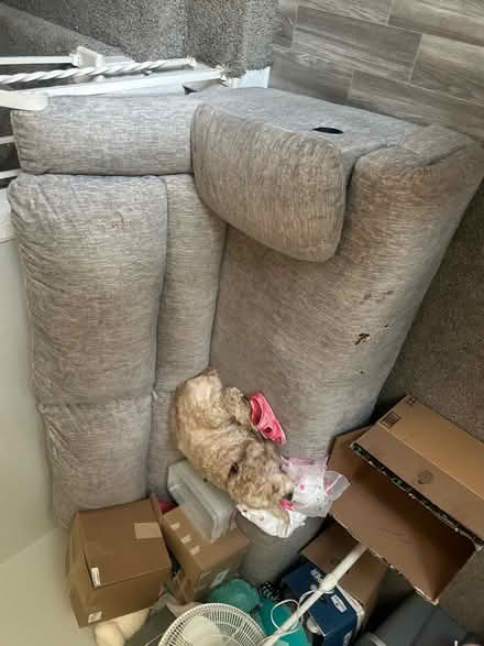 Photo of free Reclining loveseat and couch (Roseville, Mn) #1