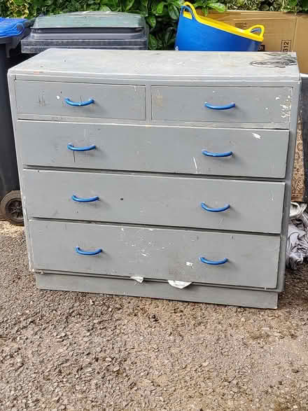 Photo of free Wooden chest drawers (Northampton rectory farm) #2