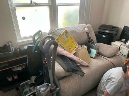 Photo of free Reclining loveseat and couch (Roseville, Mn) #2