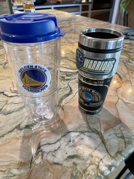 Photo of free Golden State Warriors cups (Camden and Leigh) #1