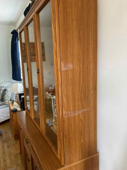 Photo of free Display case cabinet (Hayling Island PO11) #2