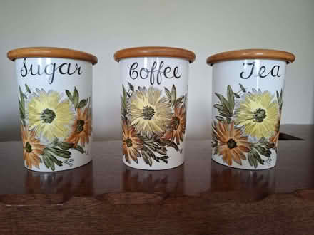 Photo of free Tea, coffee & sugar containers (Ballyhenry BT36) #1