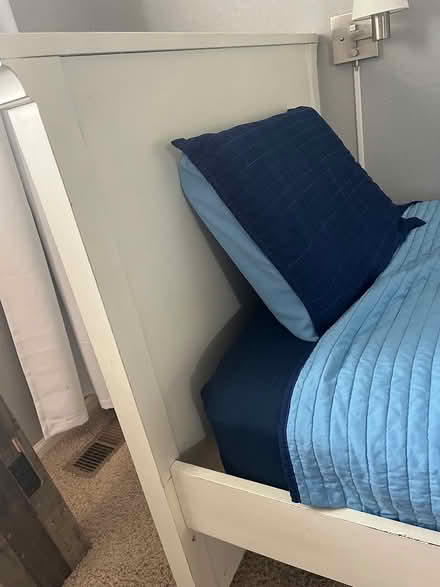 Photo of free Wooden twin bed (Highlands Ranch/Lone Tree) #4