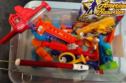 Photo of free Whistles & Kazoos - all plastic (Falls Church/Mclean area) #1