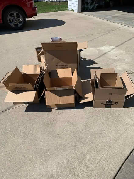 Photo of free Dozen Clean Amazon Boxes for moving (Cranberry Lake) #1