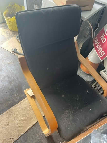 Photo of free Black chair Ikea (Boughton CH3) #1