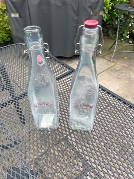Photo of free 2 glass Kilner bottles (Sale M33) #1