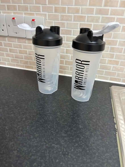 Photo of free Protein shakers, two, new, with mixing balls/coils (Sherfield Park RG27) #1