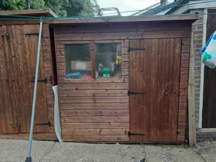 Photo of free Wooden Pent shed (Emsworth PO10) #1