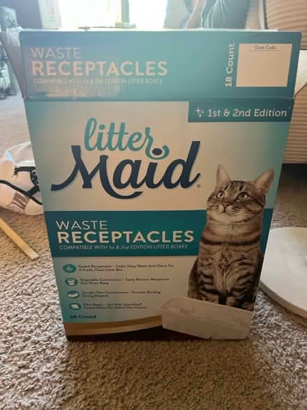 Photo of free Litter Maid Waste Receptacles (Greenwood) #1