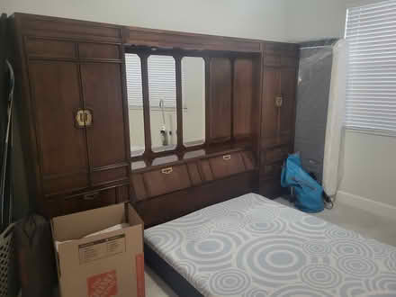 Photo of free Thomasville Bedroom Suite Wall Unit (Palmetto Station Apartments) #2