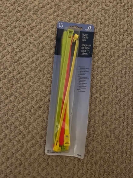 Photo of free Colorful zip ties (McLean Gardens) #1