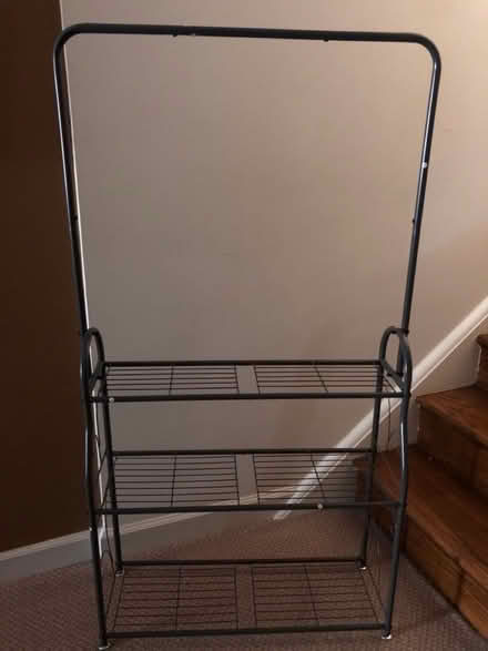 Photo of free Plant Stand or Metal Storage Rack (Bethesda- River Rd & Wilson Ln) #1