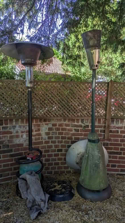 Photo of free Two Patio heaters (Little Shelford CB22) #1