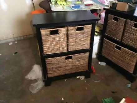 Photo of free 2 Wicker Storage Units (Taskers Chance,Upper West Side) #1