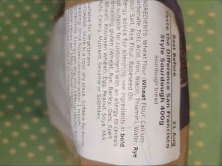 Photo of free Sainsbury's variety of bread (Loughton IG10) #2