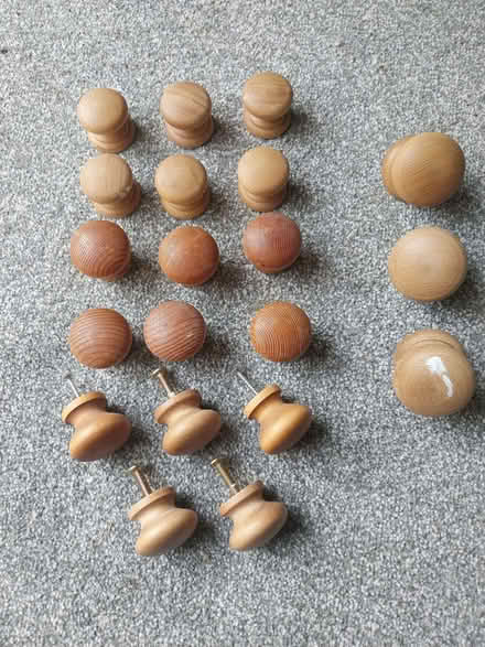 Photo of free Various wooden knobs (New Duston) #1
