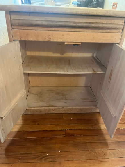 Photo of free Awesome Wood Cabinet (Tufts/Medford) #2