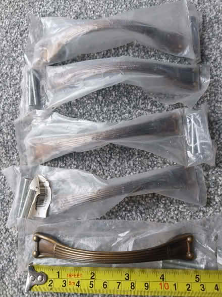 Photo of free Brass coloured handles (New Duston) #1