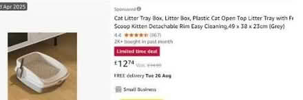 Photo of free Cat Litter Tray Box (Shinfield RG6) #2
