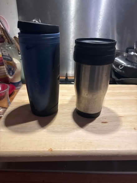 Photo of free 2 x insulated travel coffee mugs (Lemsford AL8) #2