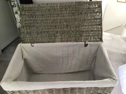 Photo of free Wicker blanket box (Maldon CM9) #1