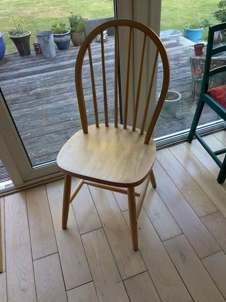 Photo of free Beech kitchen chair (Camberley GU15) #1