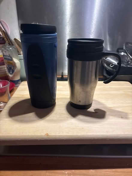 Photo of free 2 x insulated travel coffee mugs (Lemsford AL8) #1