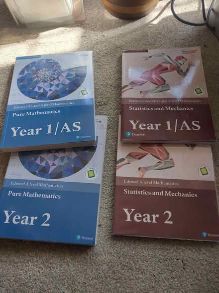 Photo of free A level Maths textbooks (Harpenden AL5) #1