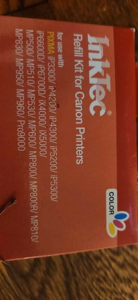 Photo of free Ink refill for Cannin printers (18th & Independence SE 20003) #4