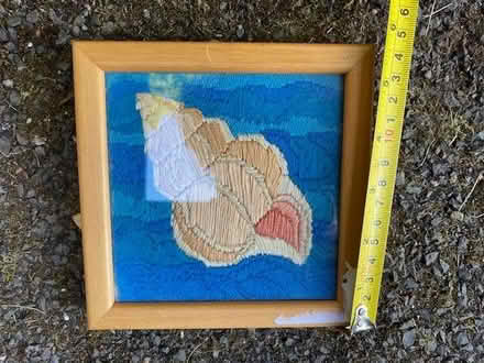 Photo of free Shell embroidered decoration 14cm (Sevenoaks Weald TN14) #1