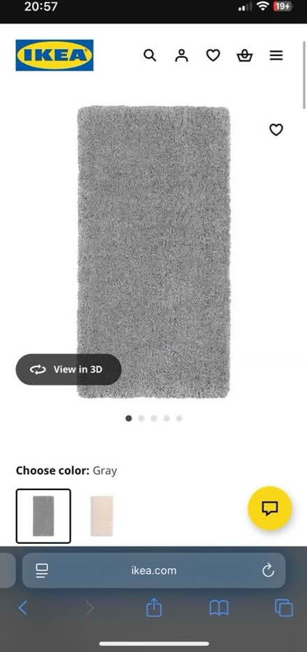 Photo of free IKEA rug (Brockley SE4) #2